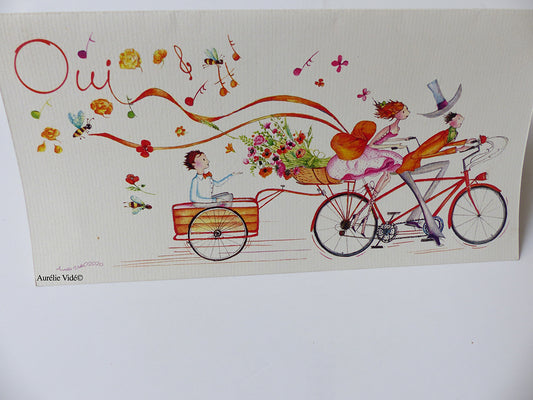 Tandem rouge et orange