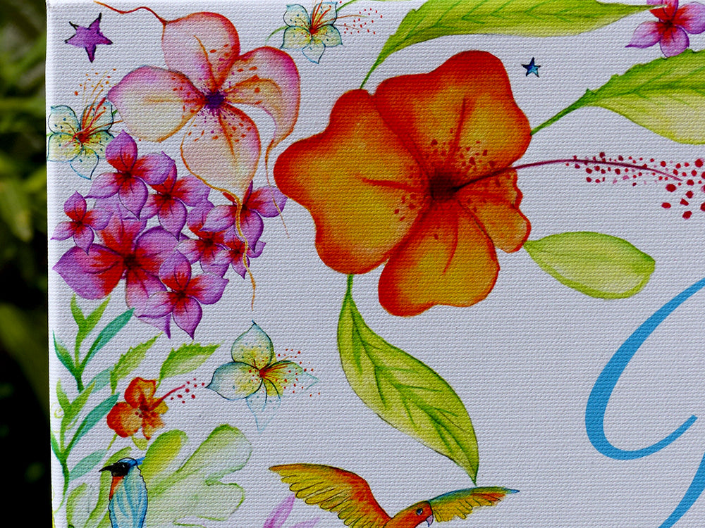 Tableau de Bienvenue Exotique