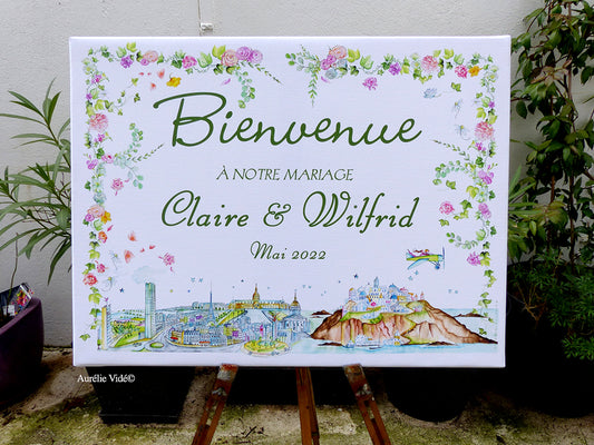 Tableau de bienvenue Paris-grèce
